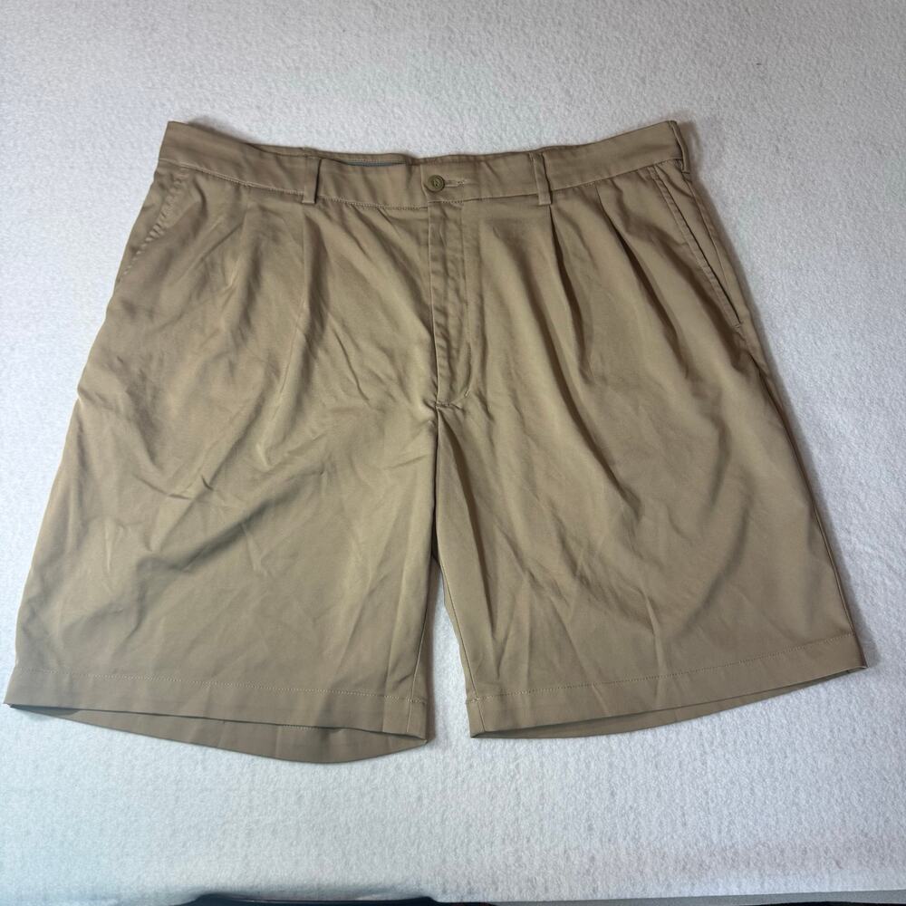 Khaki Pro Tour Golf Shorts size 38 Golf Club Beach Resort Wear